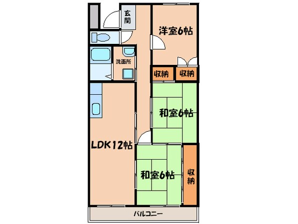 クレストコート　３５の物件間取画像